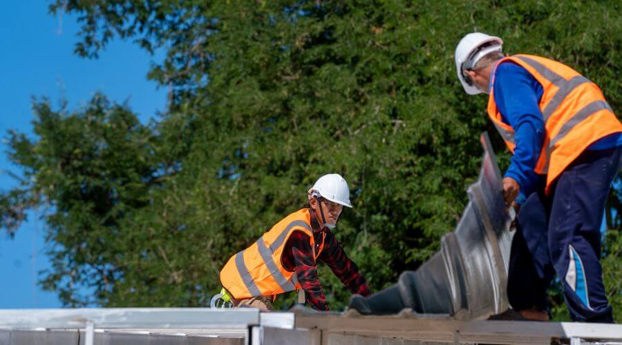 Professional new roof installation services in Braddock, ND